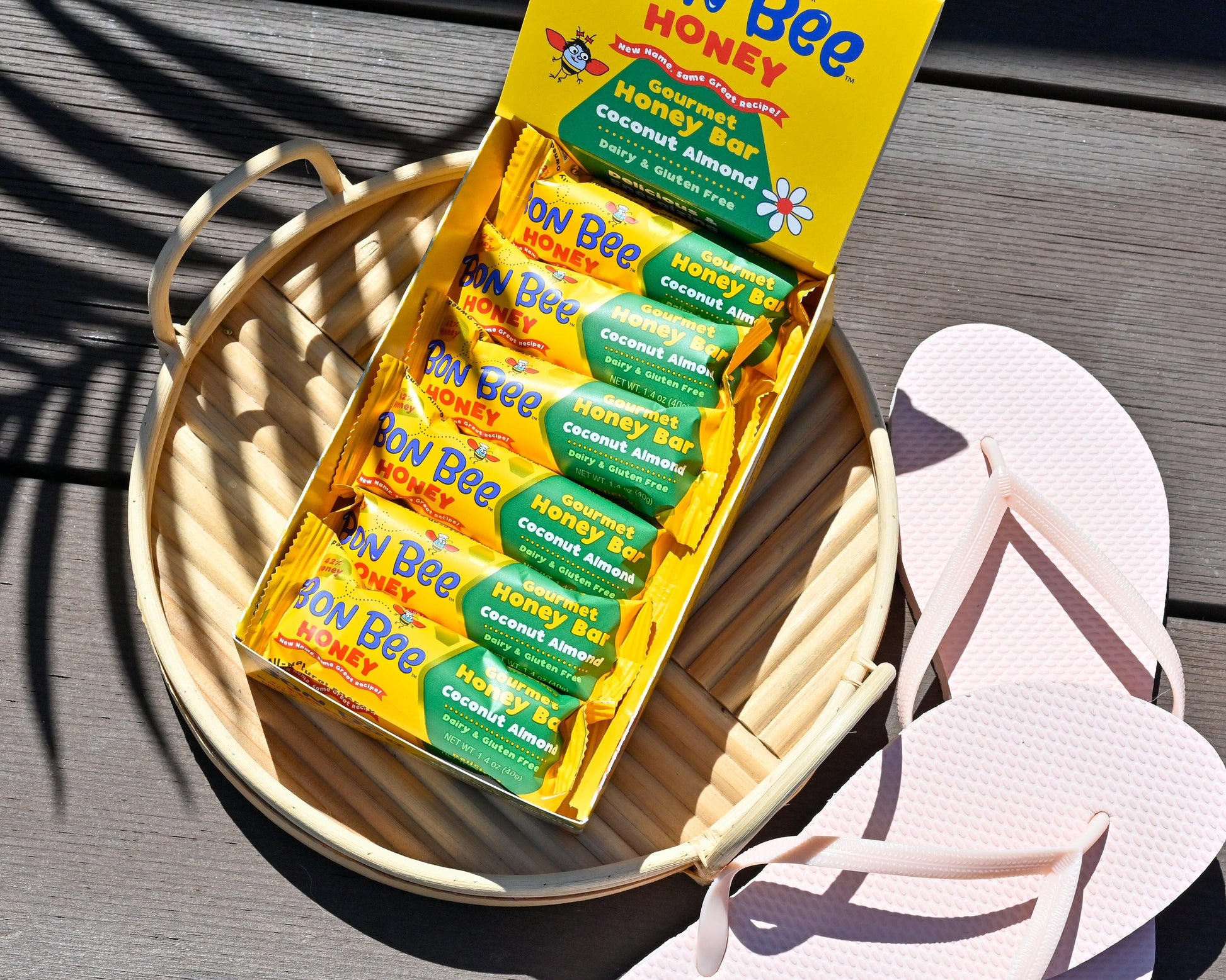 Bon Bee Gourmet Honey Bars, Coconut Almond (previously known as Honey Bunchies) Honey Bar Honey Bunchie, LLC